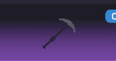 REZ Tech Pickaxe rendered in the AUVRELITH shop.